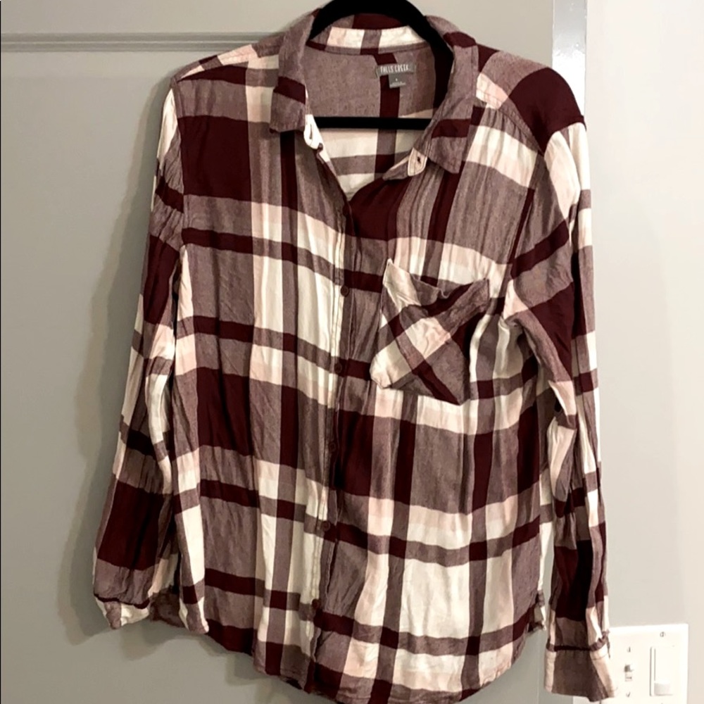 Maroon Flannel